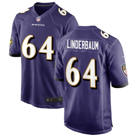 Tyler Linderbaum Baltimore Ravens Nike Game Jersey - White