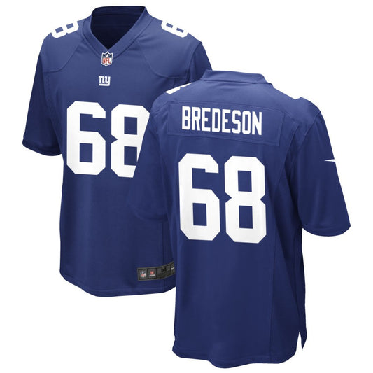 Ben Bredeson New York Giants Nike Game Jersey - Royal