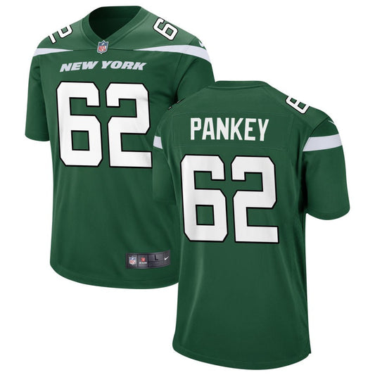 Adam Pankey New York Jets Nike Youth Game Jersey - Gotham Green