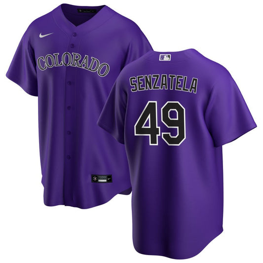 Antonio Senzatela Colorado Rockies Nike Alternate Replica Jersey - Purple