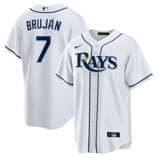 Vidal Bruj??n Tampa Bay Rays Nike Home  Replica Player Jersey - White