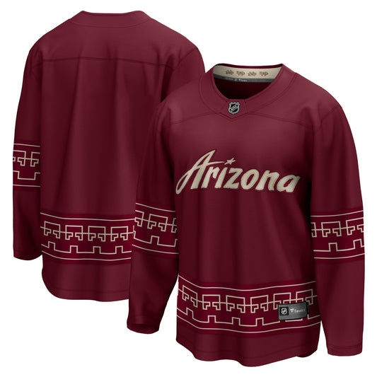 Arizona Coyotes Fanatics Branded Alternate 2022/23 Premier Breakaway Jersey - Garnet