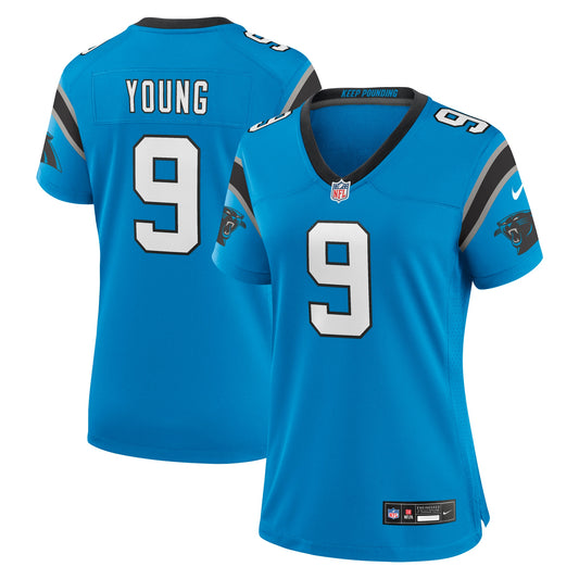 Bryce Young Carolina Panthers Nike Women's 2023 NFL Draft First Round Pick Alternate Game Jersey - Blue