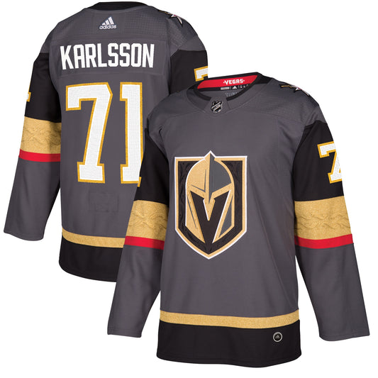 William Karlsson Vegas Golden Knights adidas Alternate Authentic Player Jersey - Gray