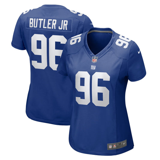 Women's Nike Vernon Butler Jr. Royal New York Giants Team Game Jersey