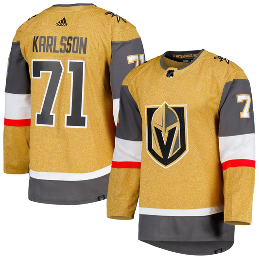 William Karlsson Vegas Golden Knights adidas Primegreen Authentic Pro Player Jersey - Gold