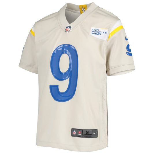 Boys' Grade School Matthew Stafford Nike Rams Game Jersey - Off White