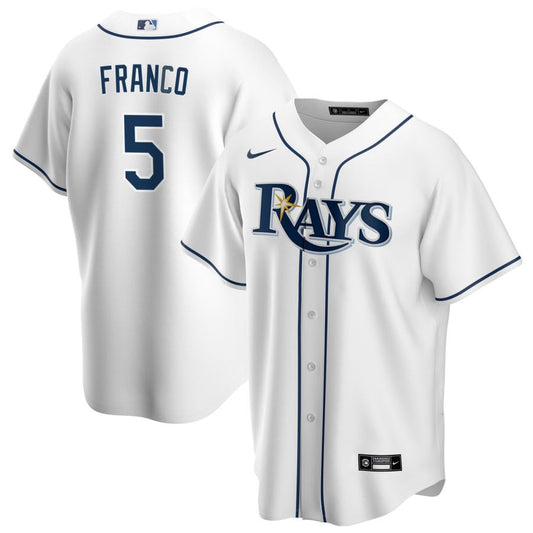 Wander Franco Tampa Bay Rays Nike Home Replica Jersey - White